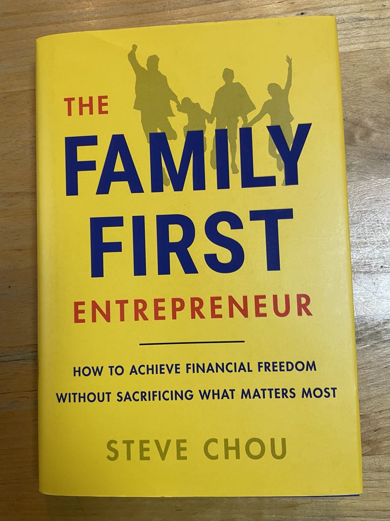 【木曜日25-18】ライフスタイル起業家本（５）Family First Entrepreneur
